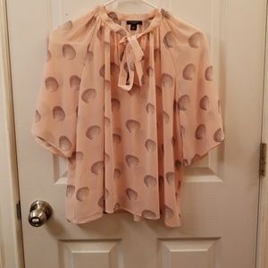 Ann Taylor Sheer blouse